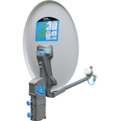 Manuální satelit Maxview Precision-I.D lnb Single velikost paraboly 65 cm