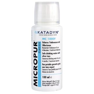 Konzervace vody Katadyn Micropur balení 100 ml rotoku – 1 ml na 10 l vody