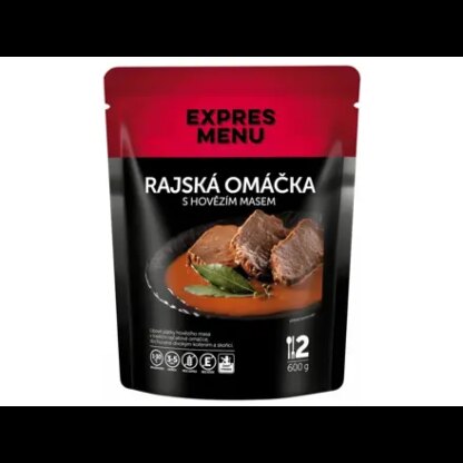 Rajská s hovězím masem EXPRES MENU 600 g