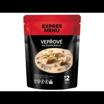 Vepřové na žampionech EXPRES MENU 600 g