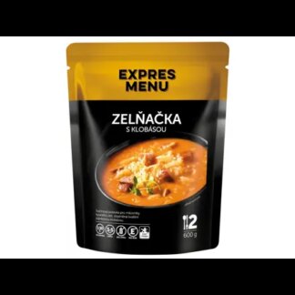 Zelňačka s klobásou EXPRES MENU 600 g