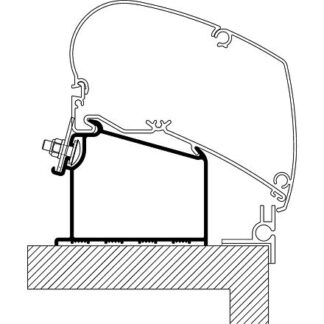 Adaptér pro Adria na markýzy Thule řady 6/9