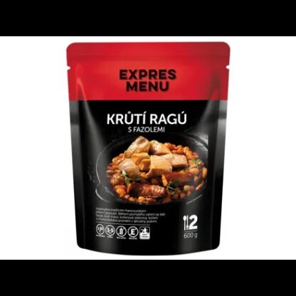 Krůtí ragú s fazolemi EXPRES MENU 600 g