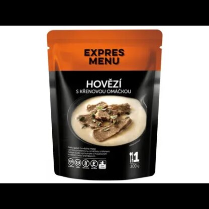 Hovězí s křenovou omáčkou EXPRES MENU 300 g