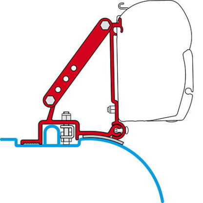 Adaptér pro Fiat Ducato H2 na markýzy Fiamma F45