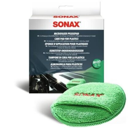 Rukavice z mikrovlákna na čištění plastů Sonax