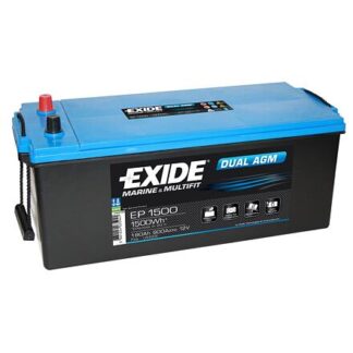 Baterie EXIDE Dual AGM kapacita 180 Ah varianta EP 1500